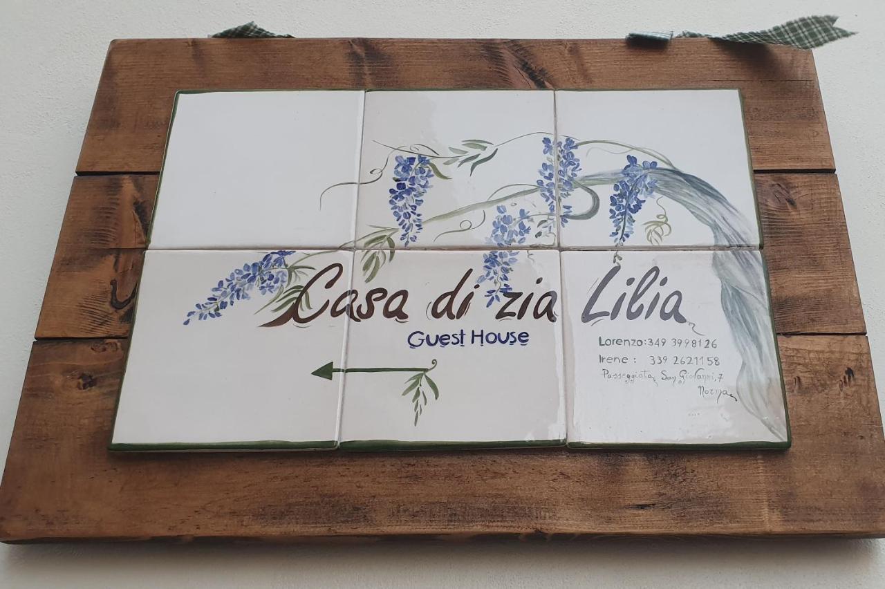 Casa Di Zia Lilia Apartamento Norma Exterior foto